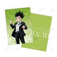 HUNTER×HUNTER_描き下ろし スーツ(戦闘後)ver. A4クリアファイル2枚