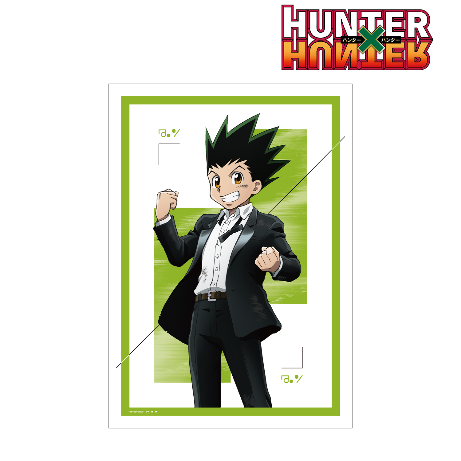 HUNTER×HUNTER_描き下ろし ゴン スーツ(戦闘後)ver. A3マット加工ポスター