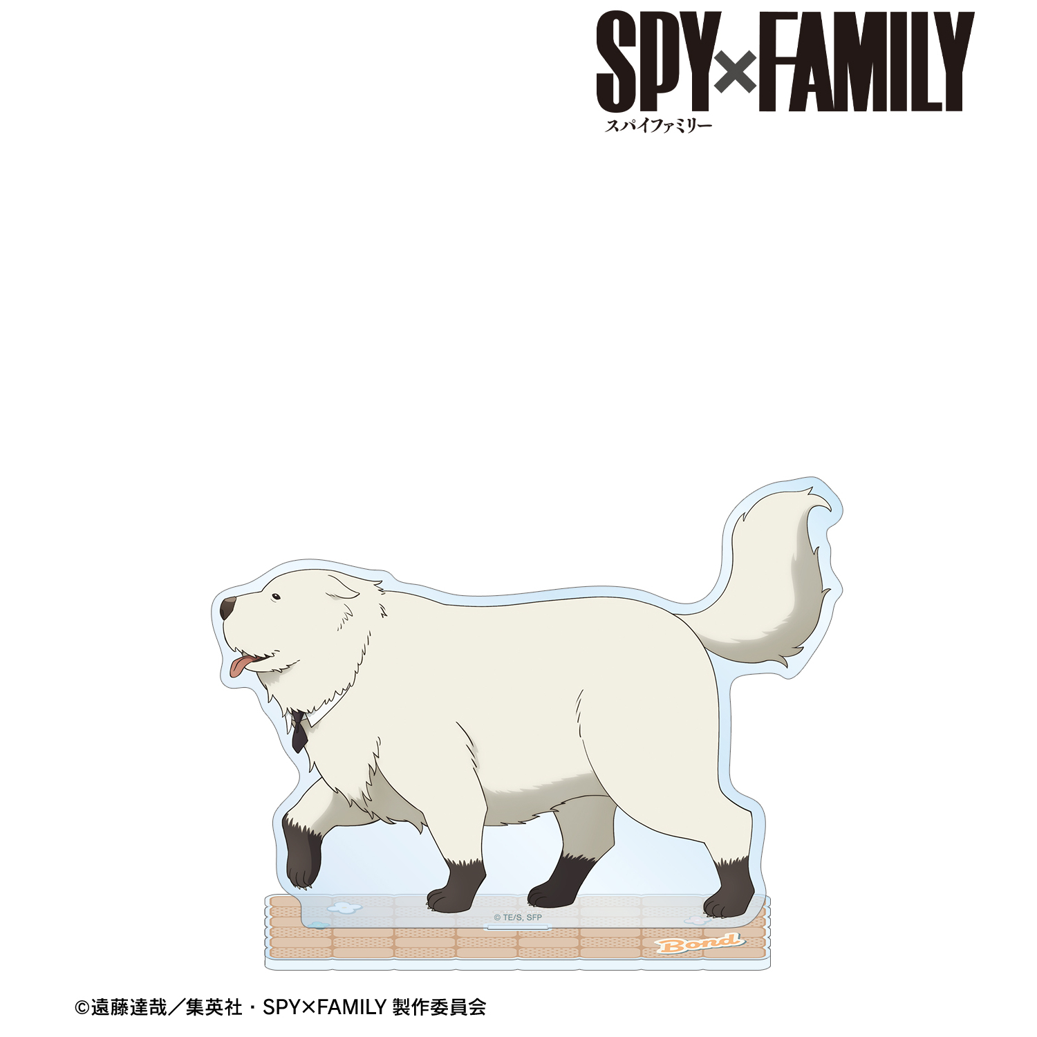 SPY×FAMILY アクリルスタンド アクスタ ボンド(43) SPY×FAMILY_描き下ろし ボンド・フォージャー 歩みver. BIGアクリル