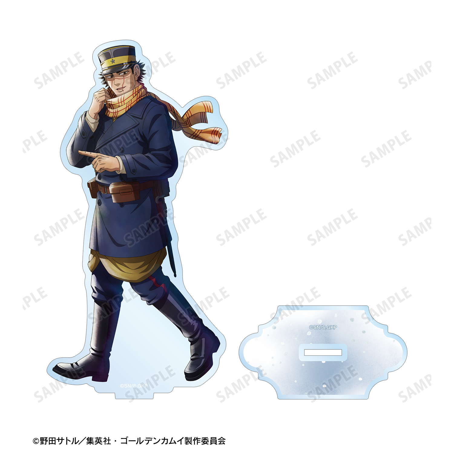 ゴールデンカムイ_描き下ろし 杉元佐一 歩みver. BIGアクリルスタンド