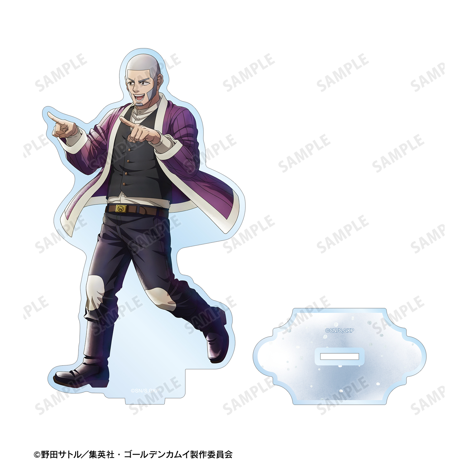 ゴールデンカムイ_描き下ろし 白石由竹 歩みver. BIGアクリルスタンド