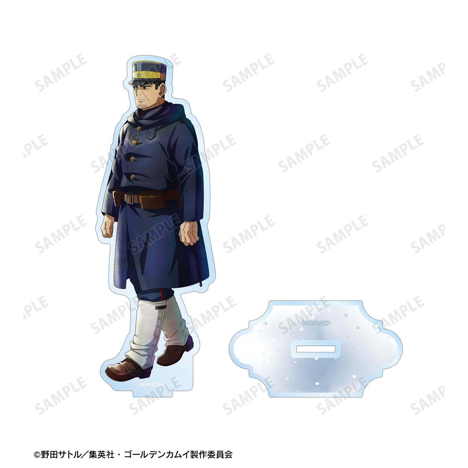 ゴールデンカムイ_描き下ろし 月島軍曹 歩みver. BIGアクリルスタンド