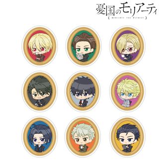 憂国のモリアーティ_缶バッジ 17/BOX(全11種)(グラフアートスケッチ