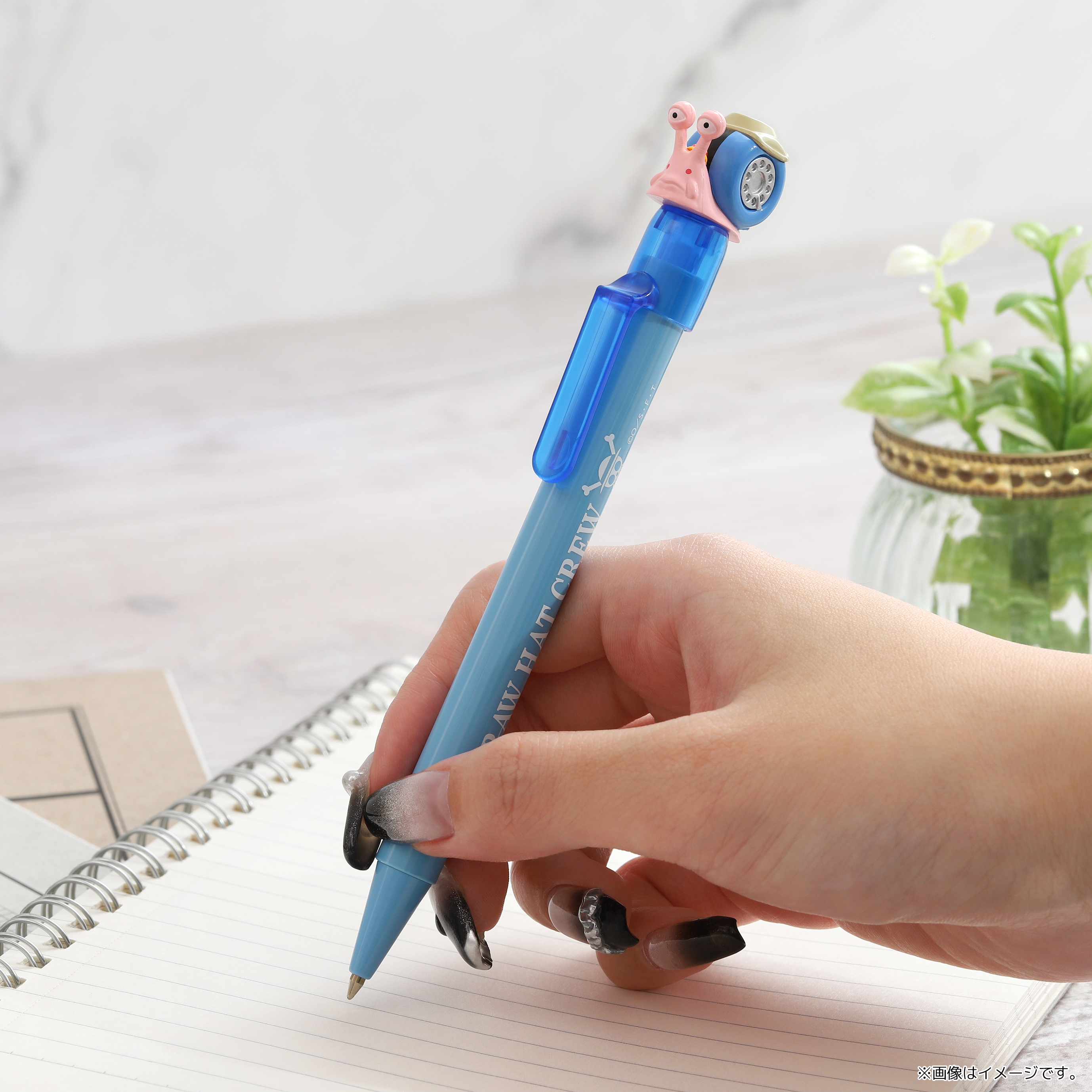 ONE PIECE_電伝虫ボールペン／麦わらの一味