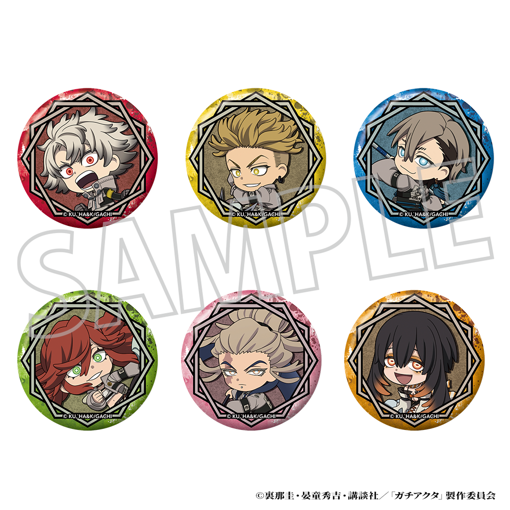 ガチアクタ_キャラバッジコレクション 【BOX／6個入り】 | j-hobby