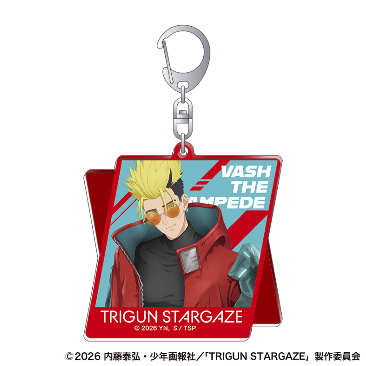 TRIGUN STARGAZE_アクリルキーホルダー／ヴァッシュ・ザ・スタンピード