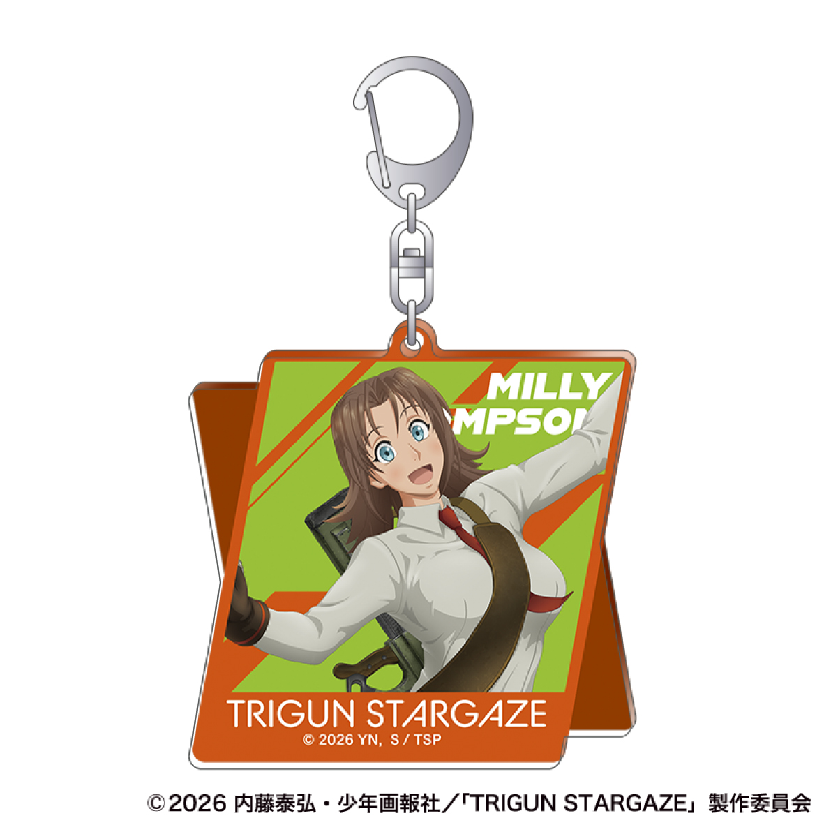 TRIGUN STARGAZE_アクリルキーホルダー／ミリィ・トンプソン