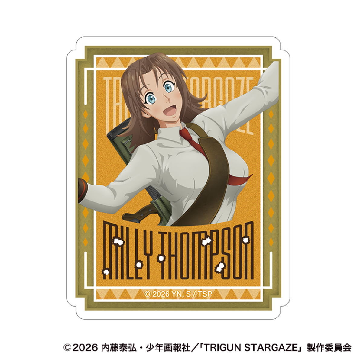 TRIGUN STARGAZE_ステッカー／ミリィ・トンプソン