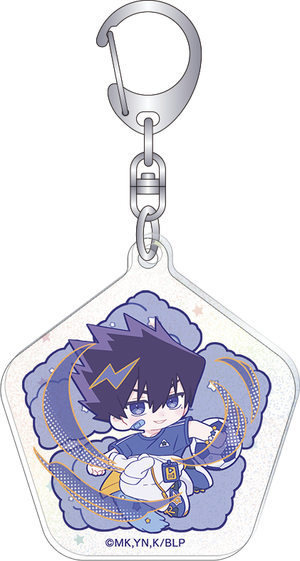 ブルーロック2期_アクリルキーホルダー／烏 旅人　ぱすてるぽっぷ第2弾