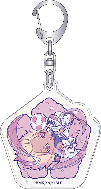 ブルーロック2期_アクリルキーホルダー／士道 龍聖　ぱすてるぽっぷ第2弾