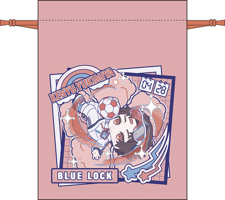 ブルーロック2期_巾着／雪宮 剣優　ぱすてるぽっぷ第2弾