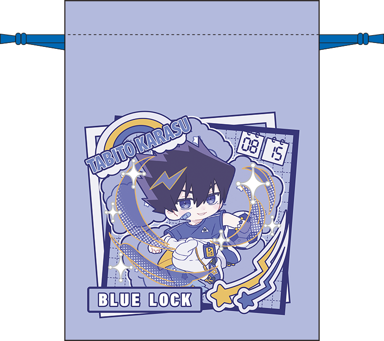 ブルーロック2期_巾着／烏 旅人　ぱすてるぽっぷ第2弾