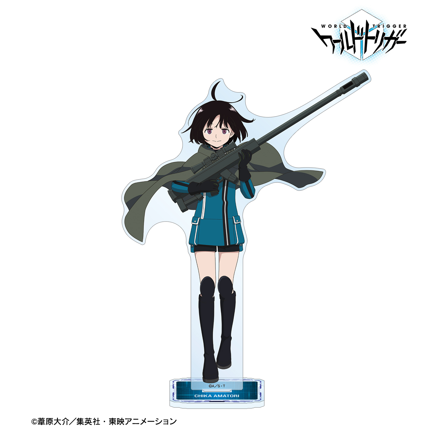 ワールドトリガー_描き下ろし 雨取 千佳 戦闘開始ver. BIGアクリルスタンド