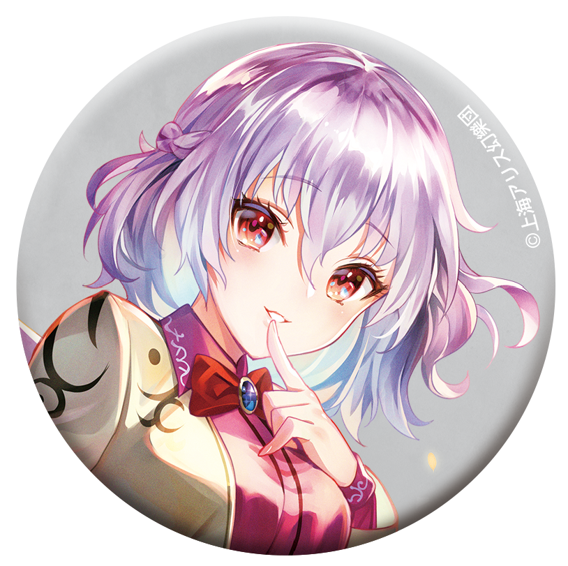 東方Project_シルキーマット缶バッジ／稀神サグメ