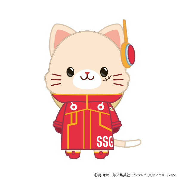 ONE PIECE_エッグヘッド編withCATアイマスク付きぬいぐるみキーホルダー／ルフィ