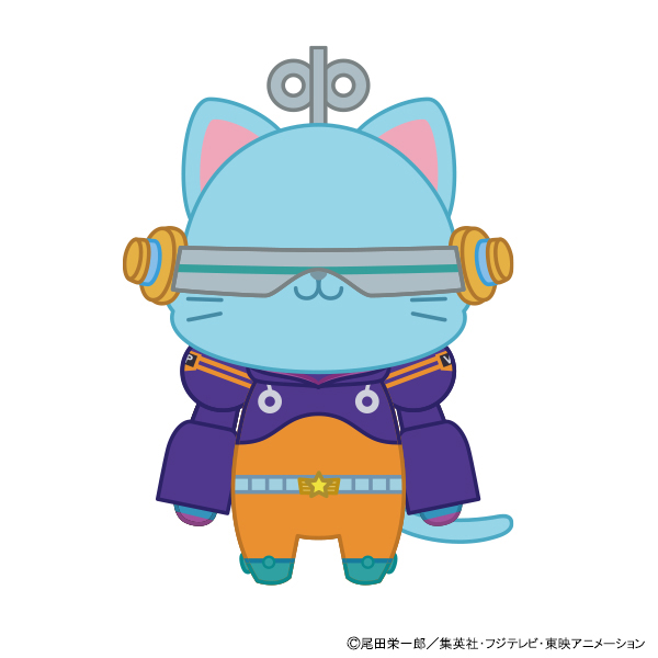 ONE PIECE_エッグヘッド編withCATアイマスク付きぬいぐるみキーホルダー／フランキー