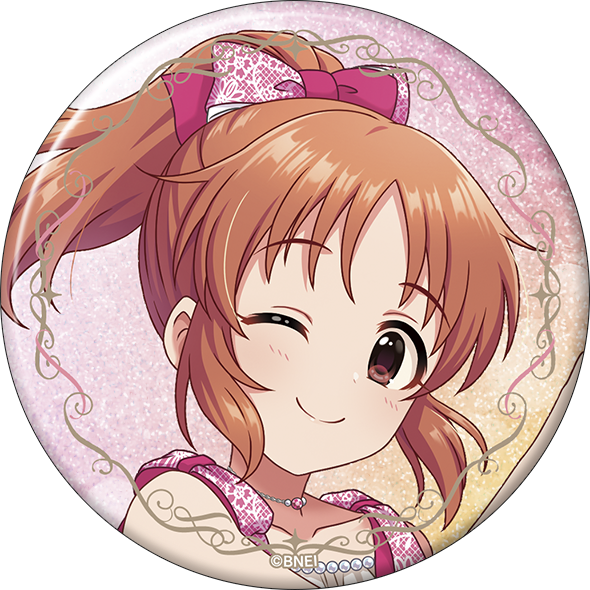 アイドルマスター シンデレラガールズ_グリッター缶バッジ／安部菜々　STARLIGHT ALLIANCE
