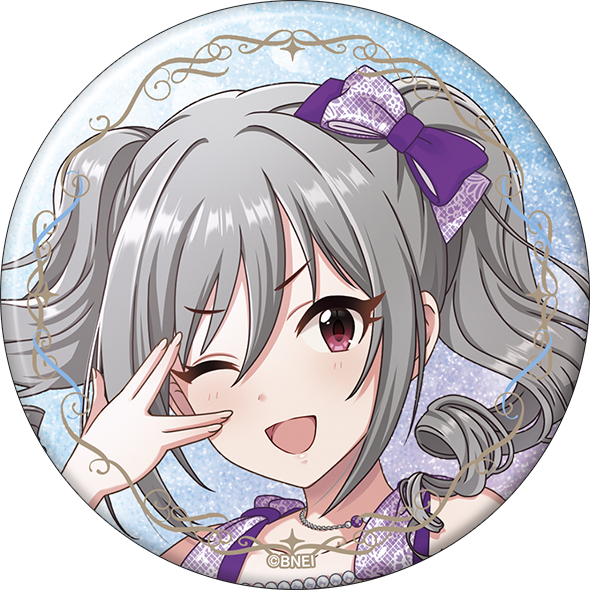 アイドルマスター シンデレラガールズ_グリッター缶バッジ／神崎蘭子　STARLIGHT ALLIANCE