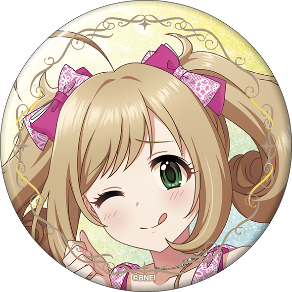 アイドルマスター シンデレラガールズ_グリッター缶バッジ／佐藤心　STARLIGHT ALLIANCE