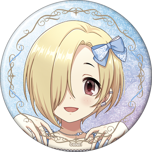 アイドルマスター シンデレラガールズ_グリッター缶バッジ／白坂小梅　STARLIGHT ALLIANCE