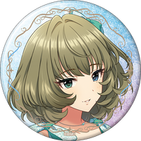 アイドルマスター シンデレラガールズ_グリッター缶バッジ／高垣楓