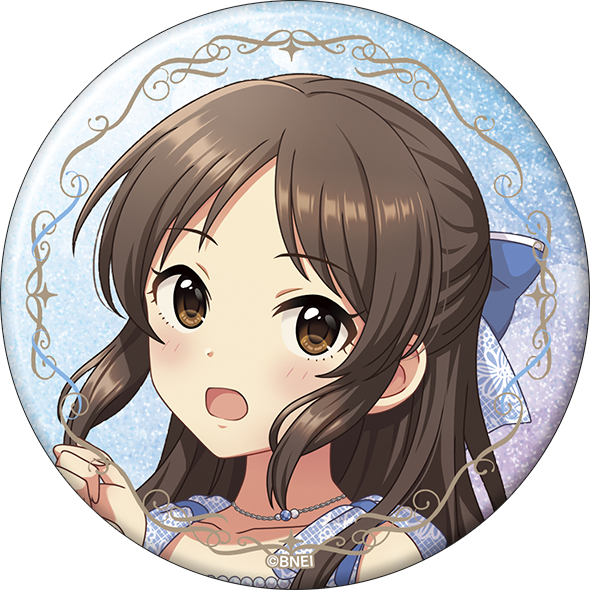 アイドルマスター シンデレラガールズ_グリッター缶バッジ／橘ありす