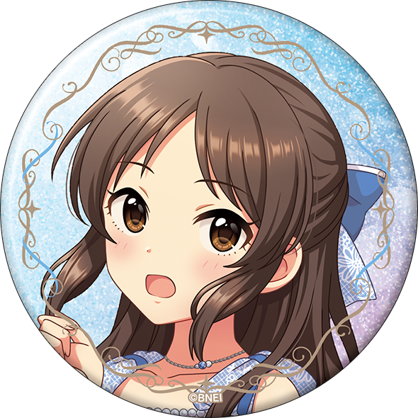 アイドルマスター シンデレラガールズ_グリッター缶バッジ／橘ありす