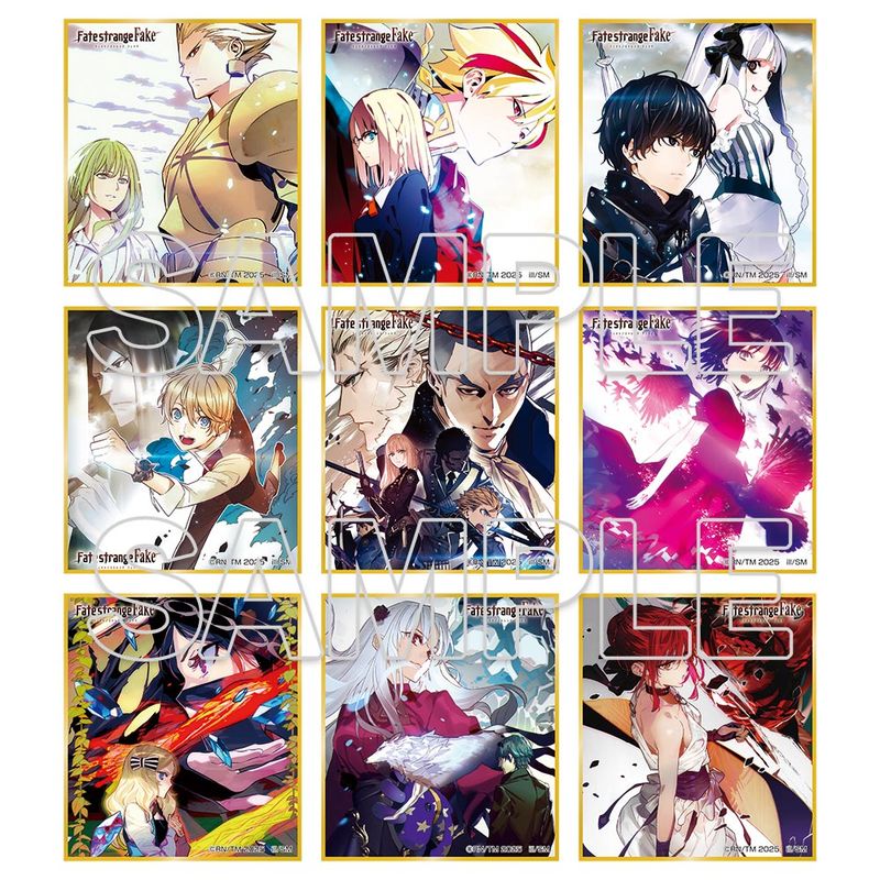 Fate/strange Fake_トレーディングミニ色紙 | Fateシリーズ公式グッズ