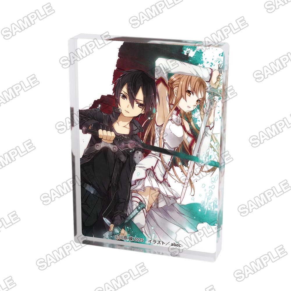 ソードアート・オンライン_ライトノベル展2025 A7アクリルブロック