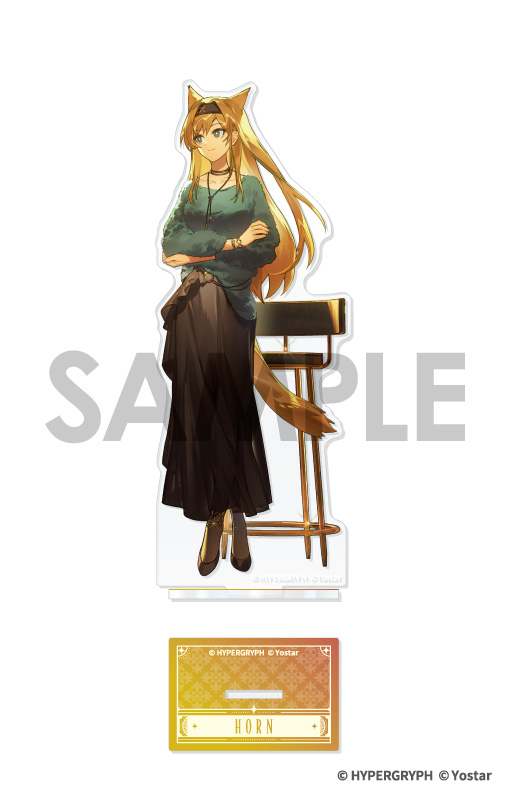 アークナイツ_アクリルスタンド ホルン