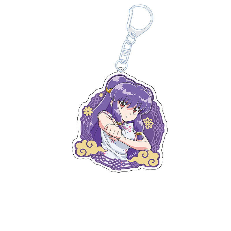 らんま1/2_描き下ろしアクリルキーホルダー シャンプー