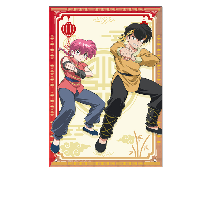 らんま1/2_描き下ろしアクリルパネル らんま&響 良牙