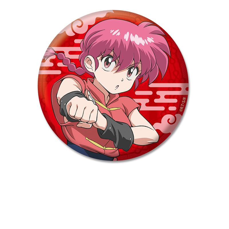 らんま1/2_描き下ろし缶バッジ らんま