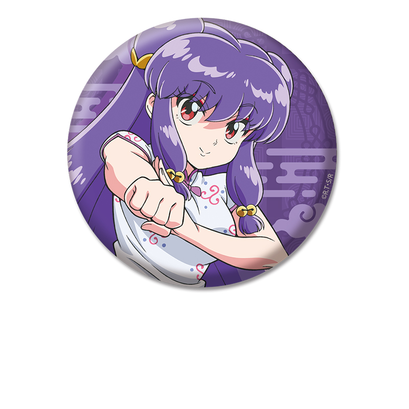 らんま1/2_描き下ろし缶バッジ シャンプー