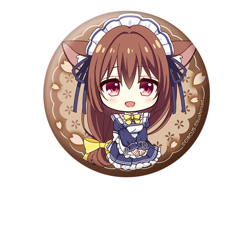 D.C. Re:tune ?ダ・カーポ? リチューン_ぺたん娘缶バッジ 鷺澤頼子