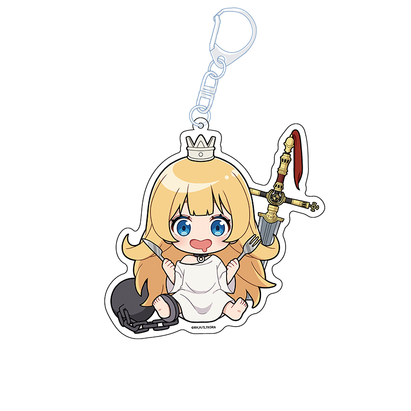 姫様“拷問”の時間です_ぺたん娘アクリルキーホルダー 姫