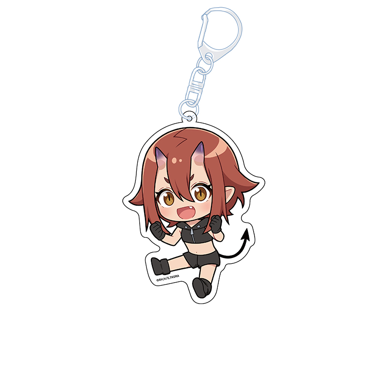 姫様“拷問”の時間です_ぺたん娘アクリルキーホルダー 陽鬼