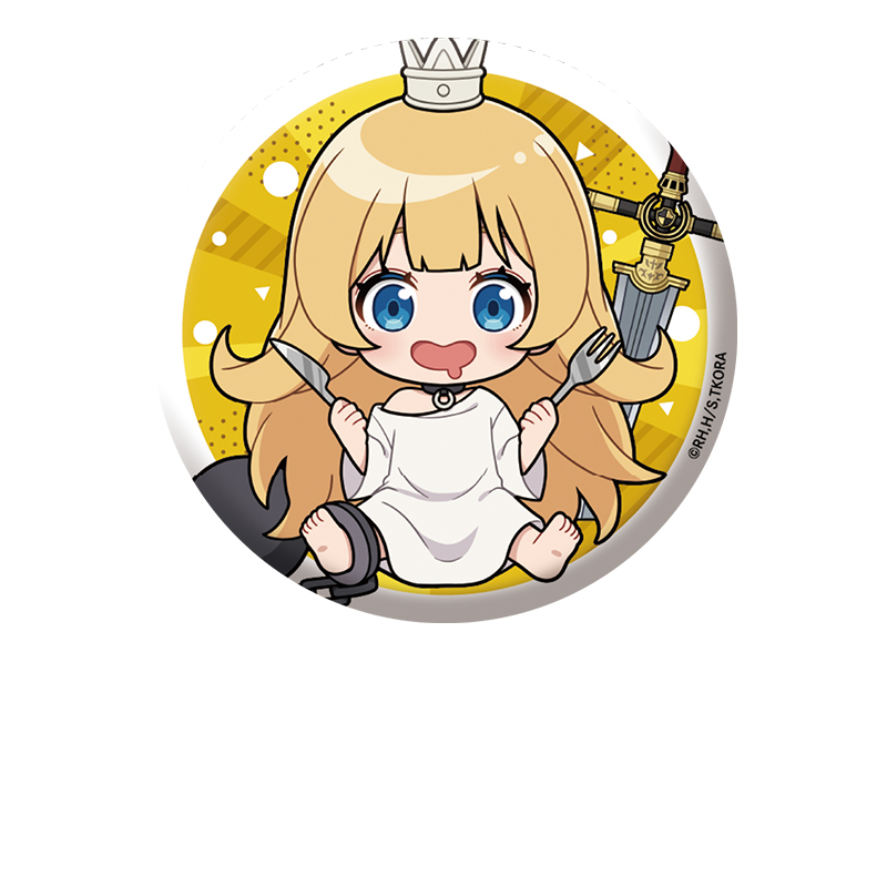 姫様“拷問”の時間です_ぺたん娘缶バッジ 姫