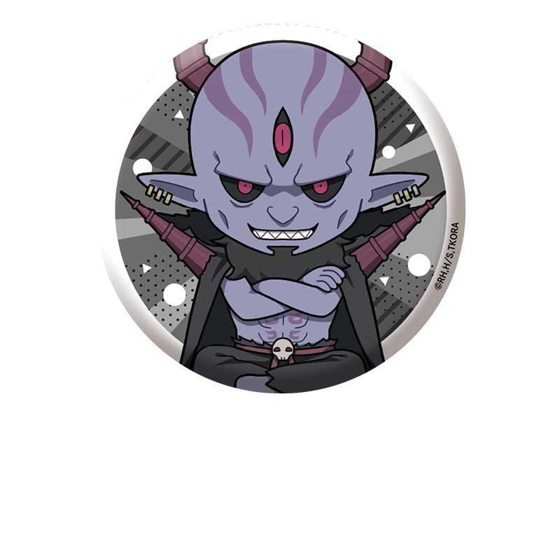 姫様“拷問”の時間です_ぺたん娘缶バッジ 魔王