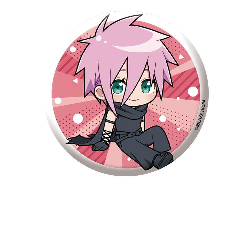 姫様“拷問”の時間です_ぺたん娘缶バッジ サクラ・ハートロック