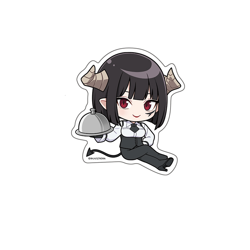 姫様“拷問”の時間です_ぺたん娘ダイカットステッカー トーチャー・トルチュール