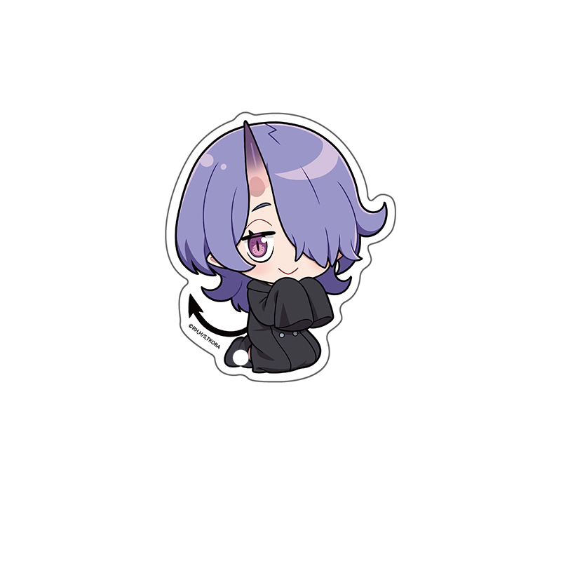 姫様“拷問”の時間です_ぺたん娘ダイカットステッカー 陰鬼