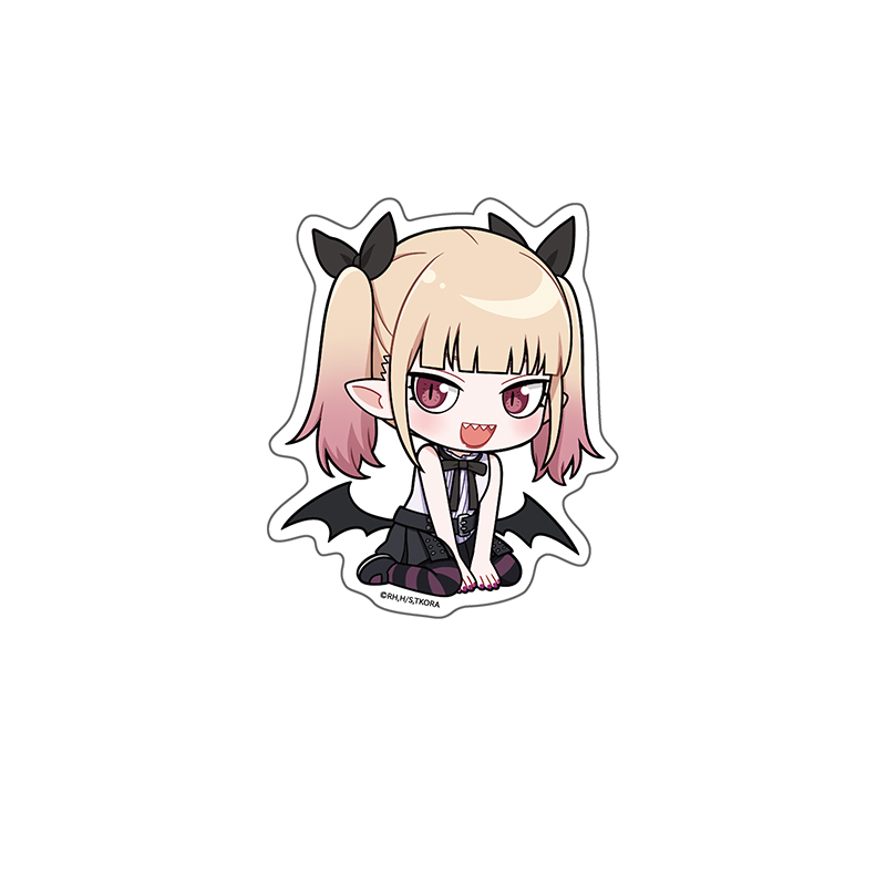 姫様“拷問”の時間です_ぺたん娘ダイカットステッカー バニラ・ぺシュッツ