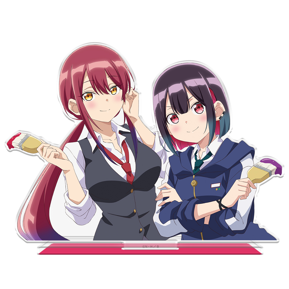 ばっどがーる_アクリルキャラスタンド 優&亜鳥