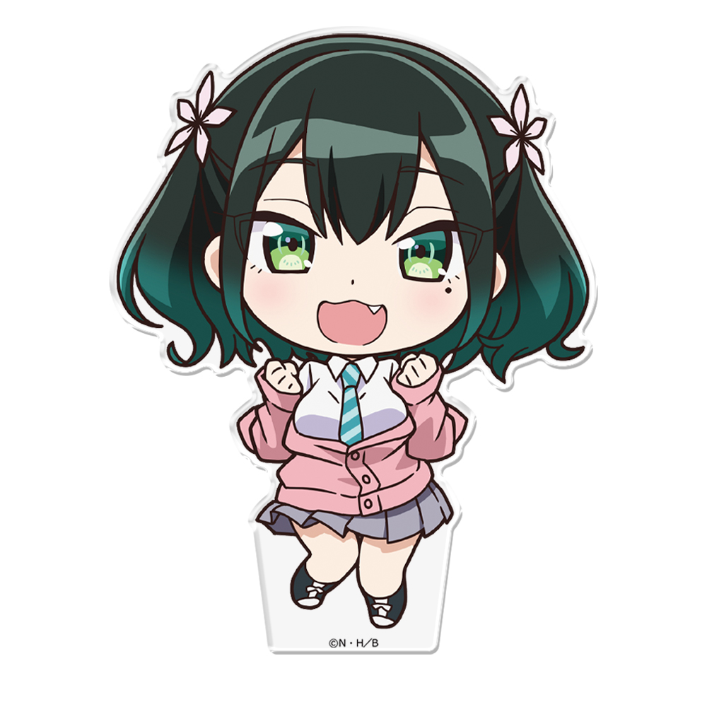 ばっどがーる_ぷにこれ！アクリルフィギュア(スタンド付) 瑠璃葉るら