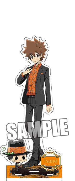 家庭教師ヒットマンREBORN!_アクリルスタンド リボーン&ツナ ボタニカルシャツVer.