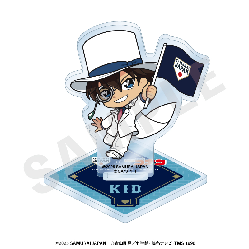 侍ジャパン×名探偵コナン_ミニキャラ アクリルスタンド（怪盗キッド）