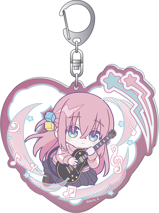 ぼっち・ざ・ろっく！_オーロラアクリルキーホルダー／後藤ひとり／ぱすてるぽっぷ