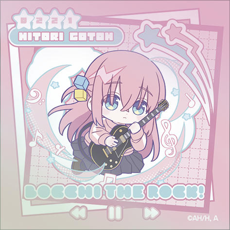 ぼっち・ざ・ろっく！_オーロラステッカー／後藤ひとり／ぱすてるぽっぷ