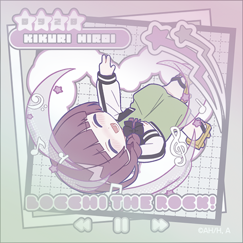 ぼっち・ざ・ろっく！_オーロラステッカー／廣井きくり／ぱすてるぽっぷ